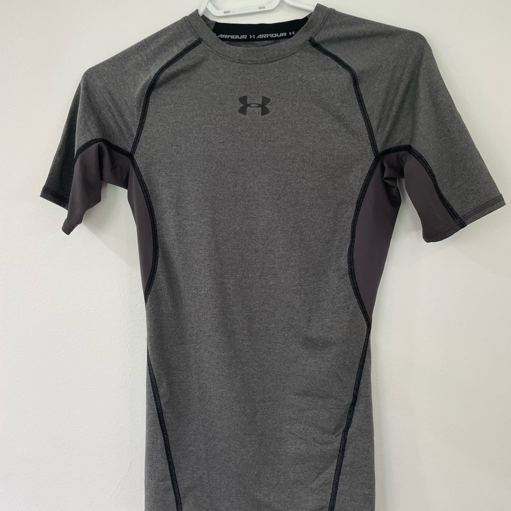 Under Armour compression shirt for athletics
